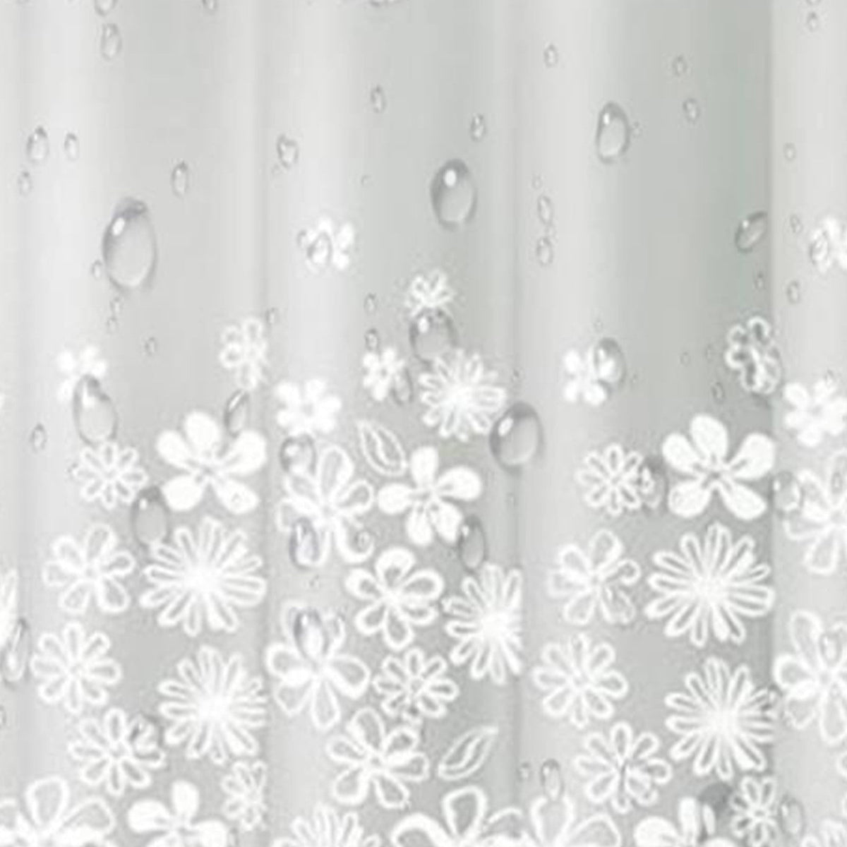 Clear Heavy-Duty Shower Curtain Liner, 72 x 72 Inch Waterproof Mildew-Resistant Plastic with 12 Hooks - Image 6