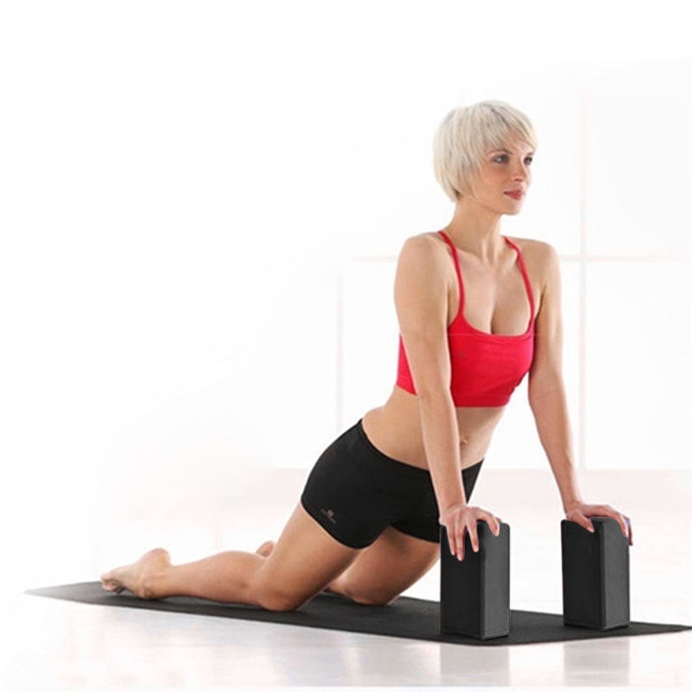 High-Density EVA Foam Yoga Block with Rounded Edges, Non-Slip Support Brick, Single - Image 4