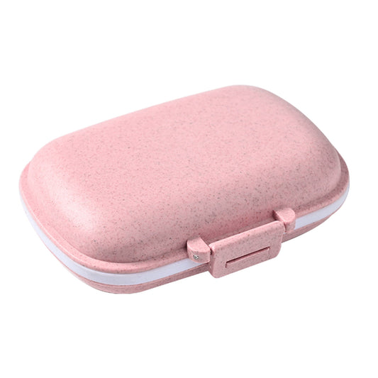 Compact Weekly Pill Organizer Case, Pocket-Size Seven-Day Medication Box for Travel