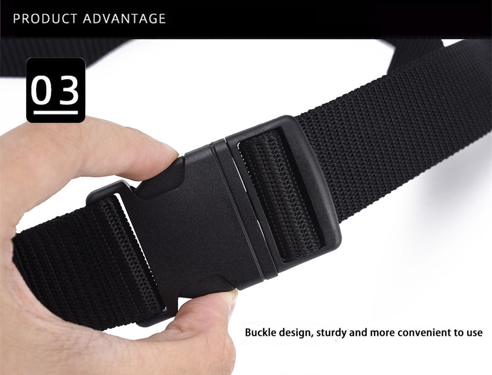 Adjustable Luggage Straps in Bright Colours, Heavy-Duty Suitcase Belt for Linking Bags Together - Image 5