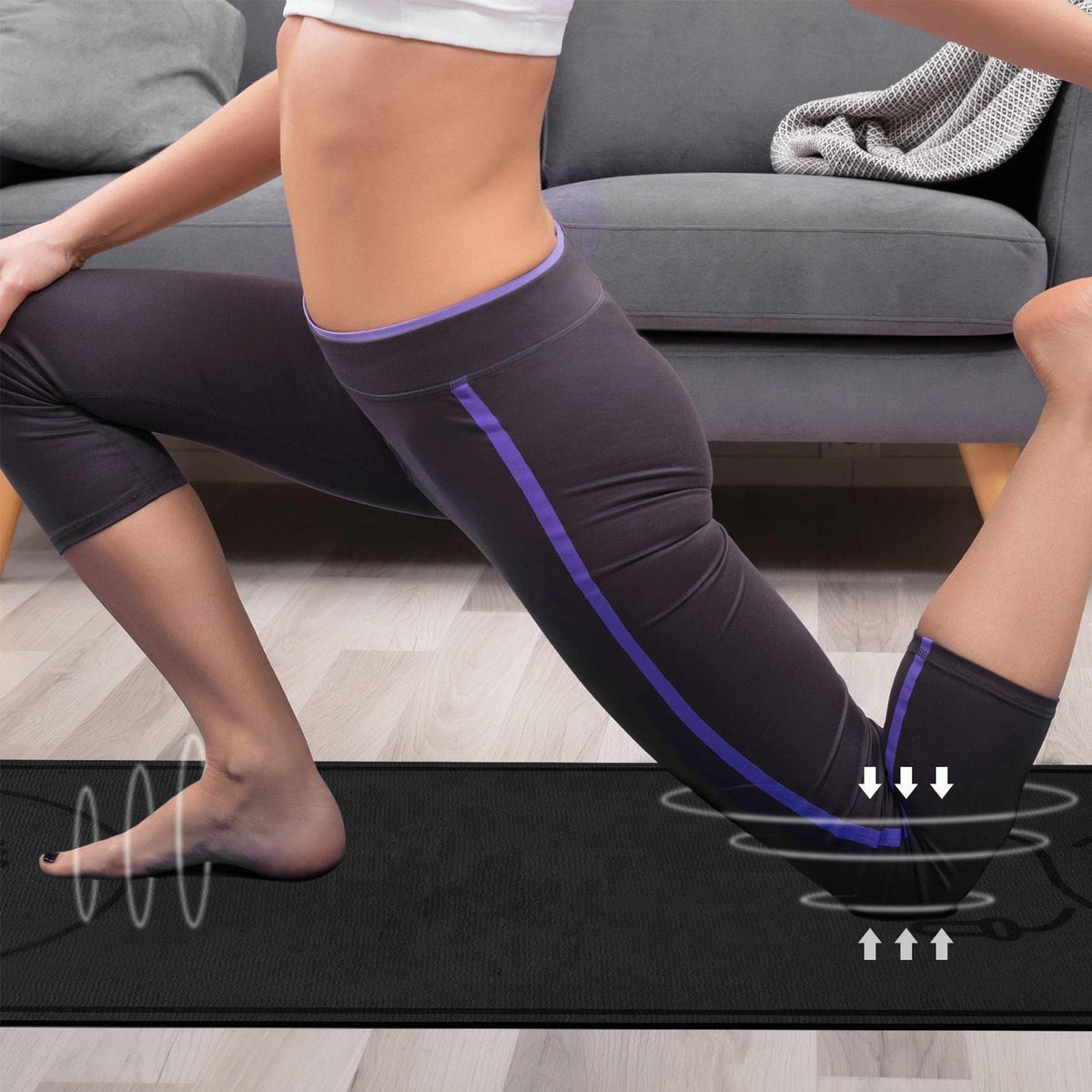 Non-Slip Jump Rope Mat, 65 x 24 Inch Shock-Absorbing Exercise Mat for Concrete and Home Gym Floors - Image 3