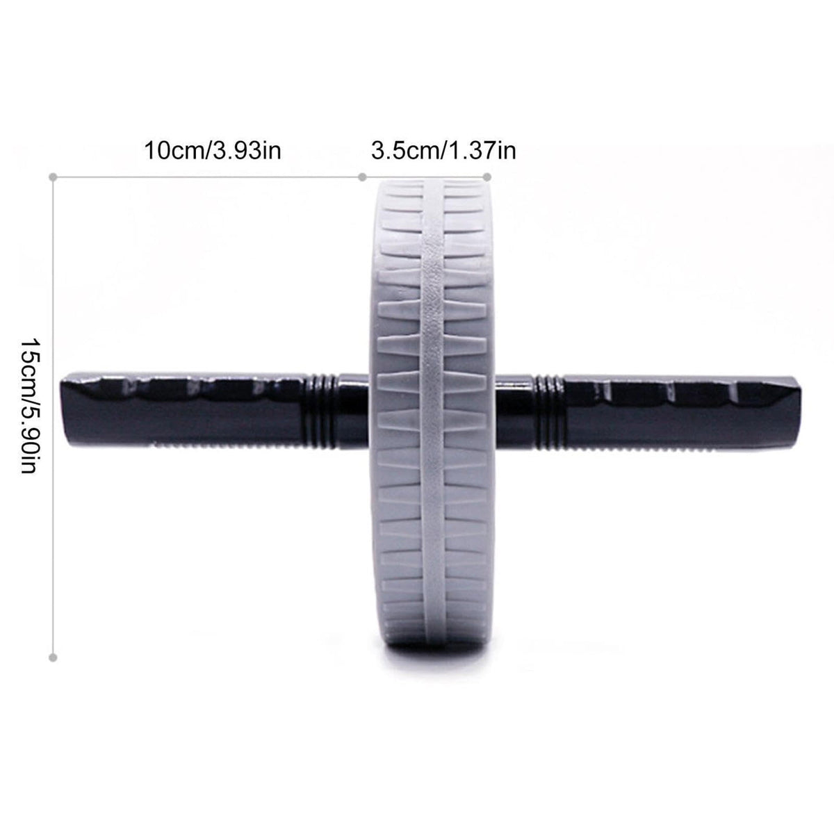 Ab Roller Wheel for Core Training, Home Gym Abdominal Exercise Wheel with Grip Handles - Image 4