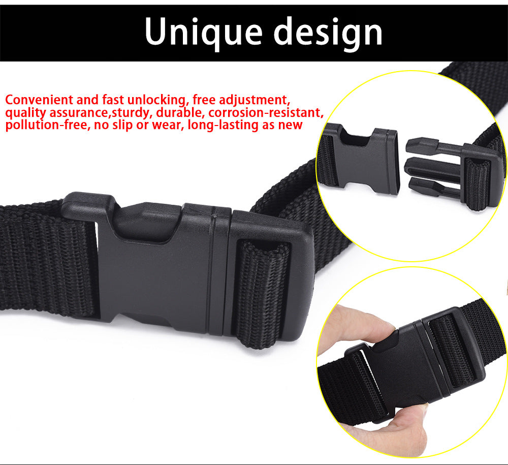 Adjustable Luggage Straps in Bright Colours, Heavy-Duty Suitcase Belt for Linking Bags Together - Image 4