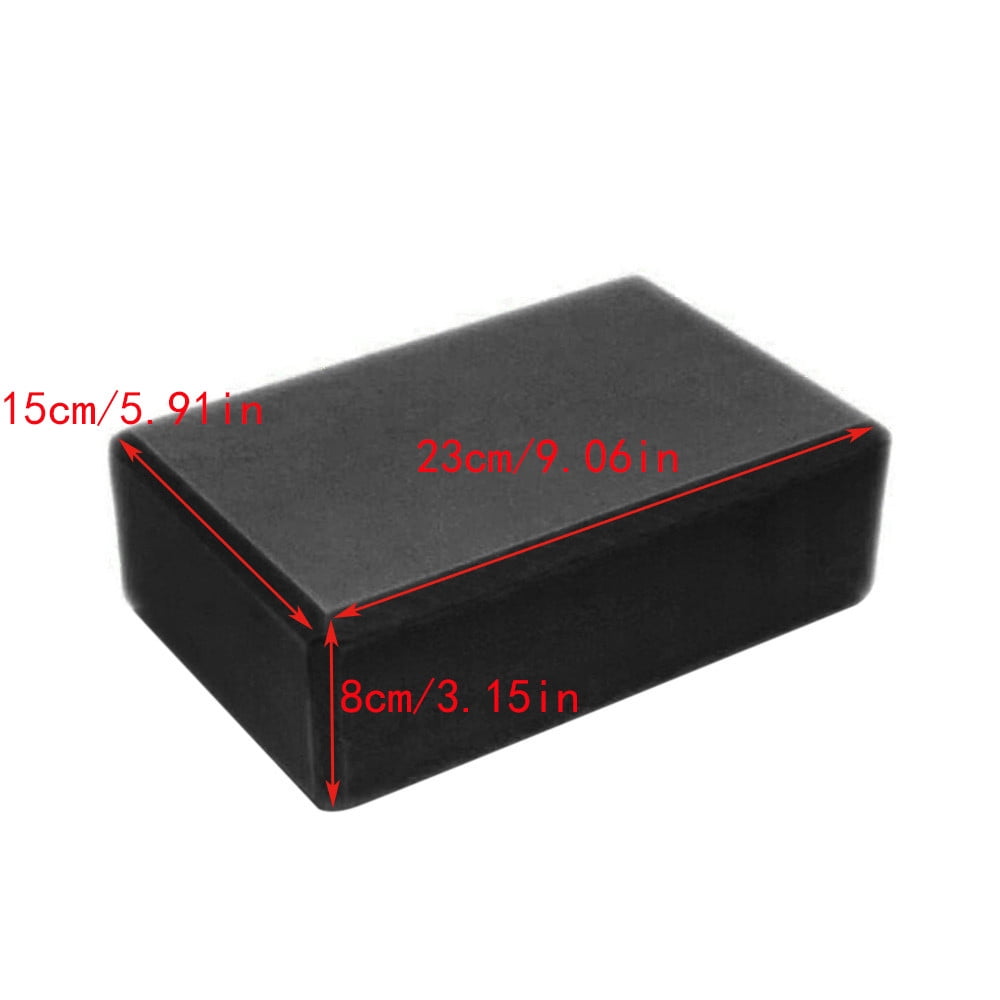 High-Density EVA Foam Yoga Block with Rounded Edges, Non-Slip Support Brick, Single - Image 3